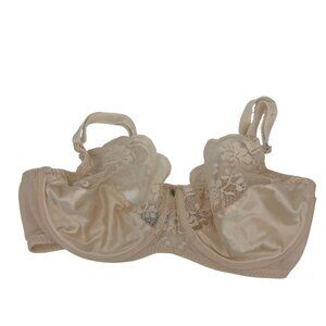 Maidenform Vintage Chantilly Lace Beige Underwire Bra Size 34D 7329